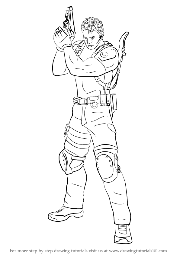 Resident Evil Drawing Sketch