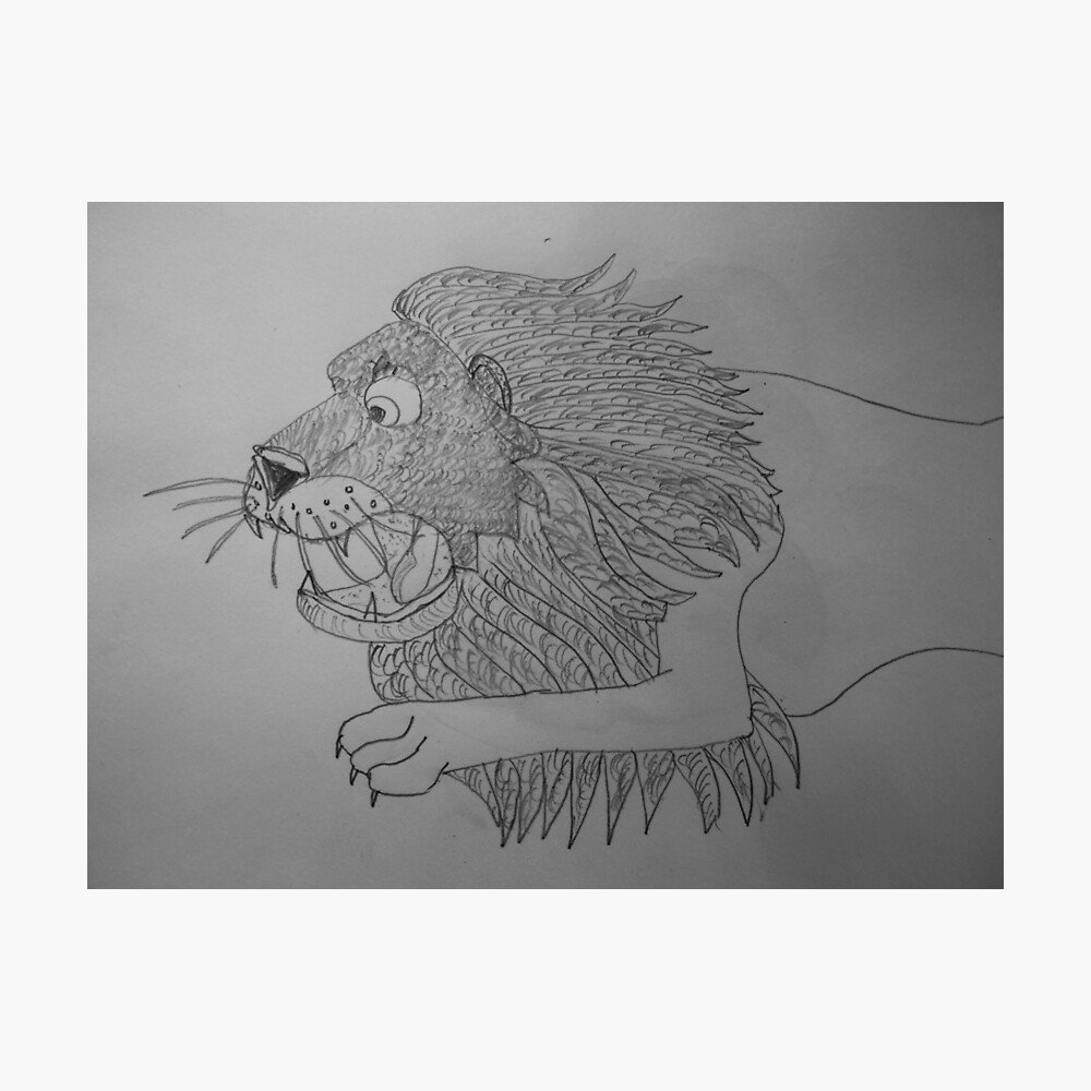 Roaring Lion Drawing Best