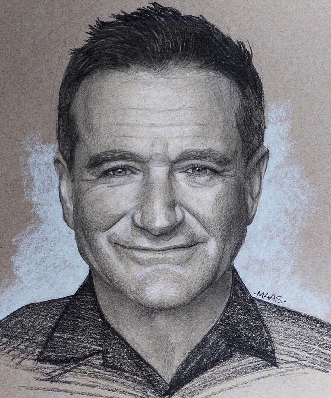 Robin Williams Drawing