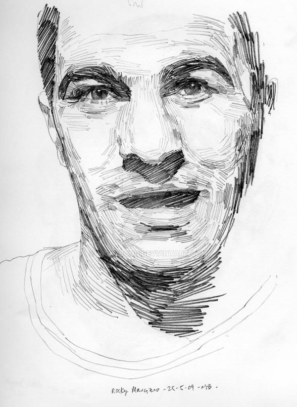 Rocky Marciano Drawing Amazing