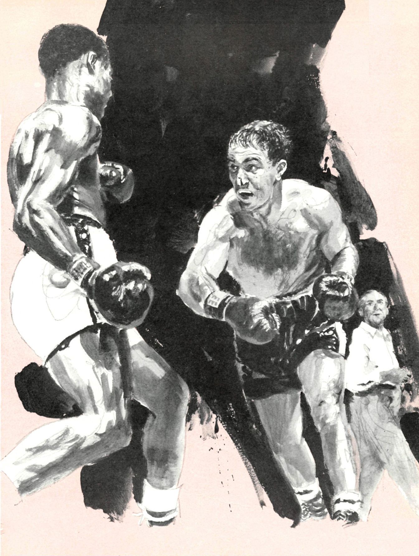 Rocky Marciano Drawing Image