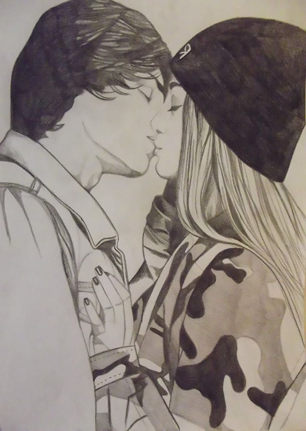 Romantic Sketch Drawing Creative Art