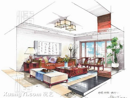 Room Design Drawing Beautiful Image