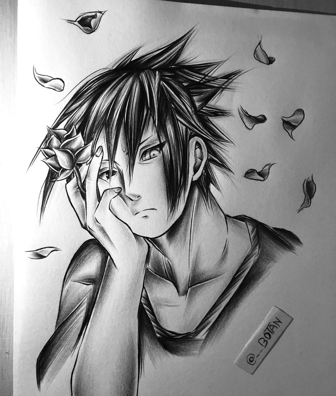 Sasuke Uchiha Drawing