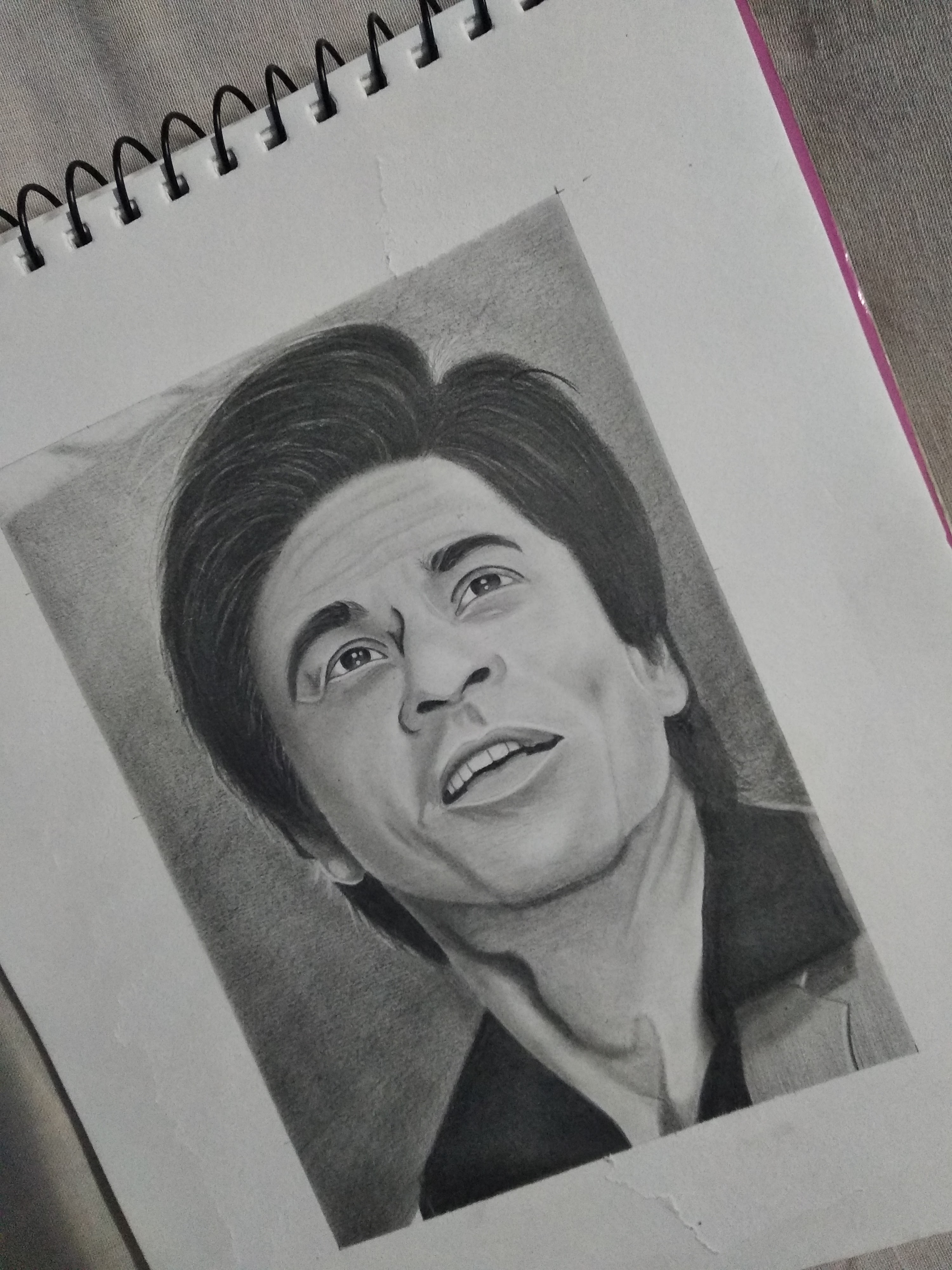 Shahrukh Khan Sketch Drawing