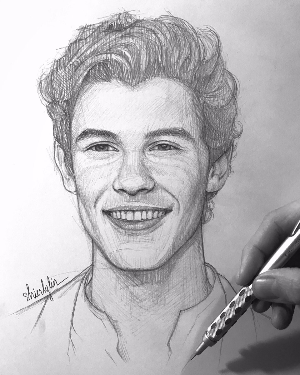 Shawn Mendes Drawing Beautiful Image