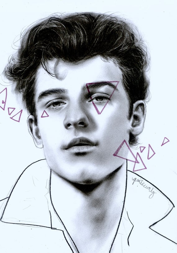 Shawn Mendes Drawing Best