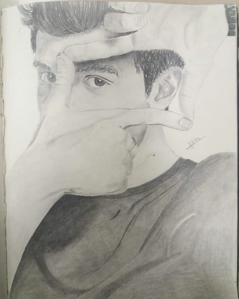 Shawn Mendes Drawing Picture