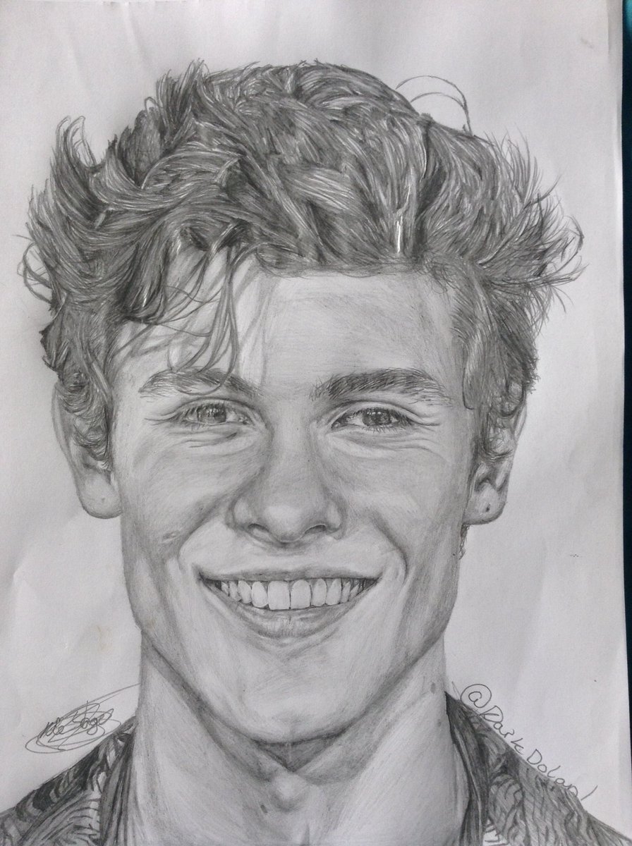 Shawn Mendes Drawing Realistic