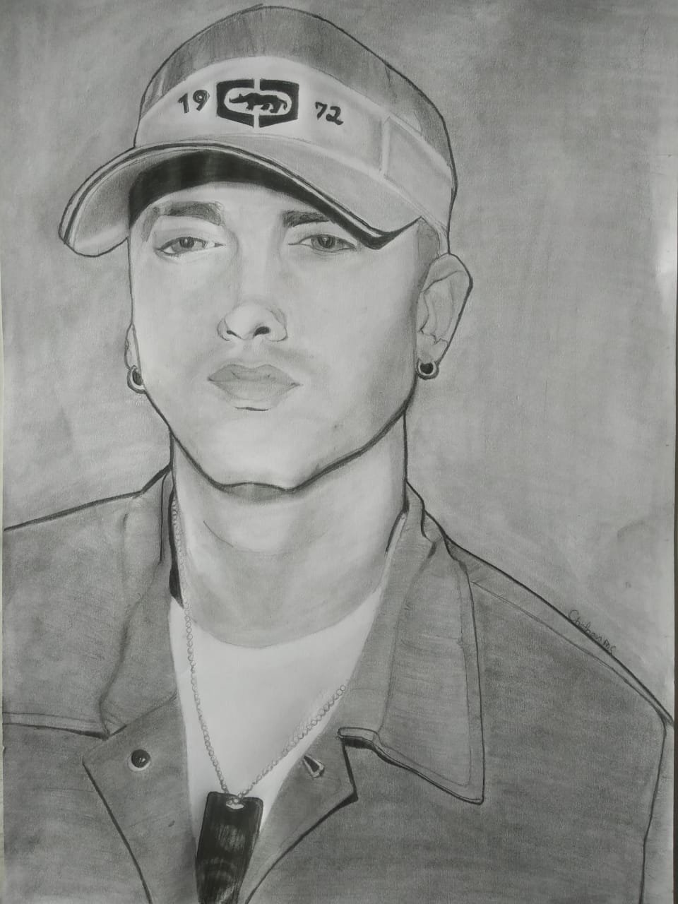 Slim Shady Eminem Drawing