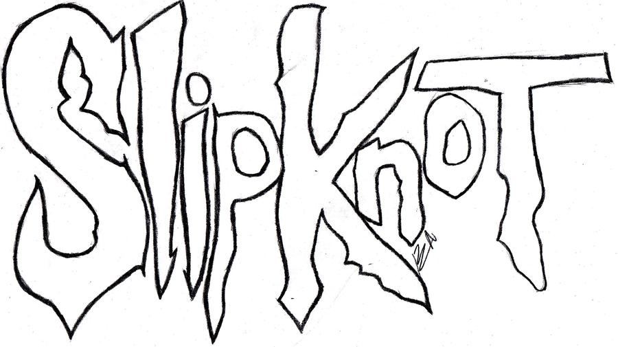 Slipknot Symbol Drawing Sketch