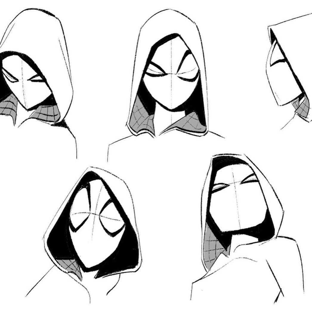 Spider-Man Into The Spider-Verse Drawing Image