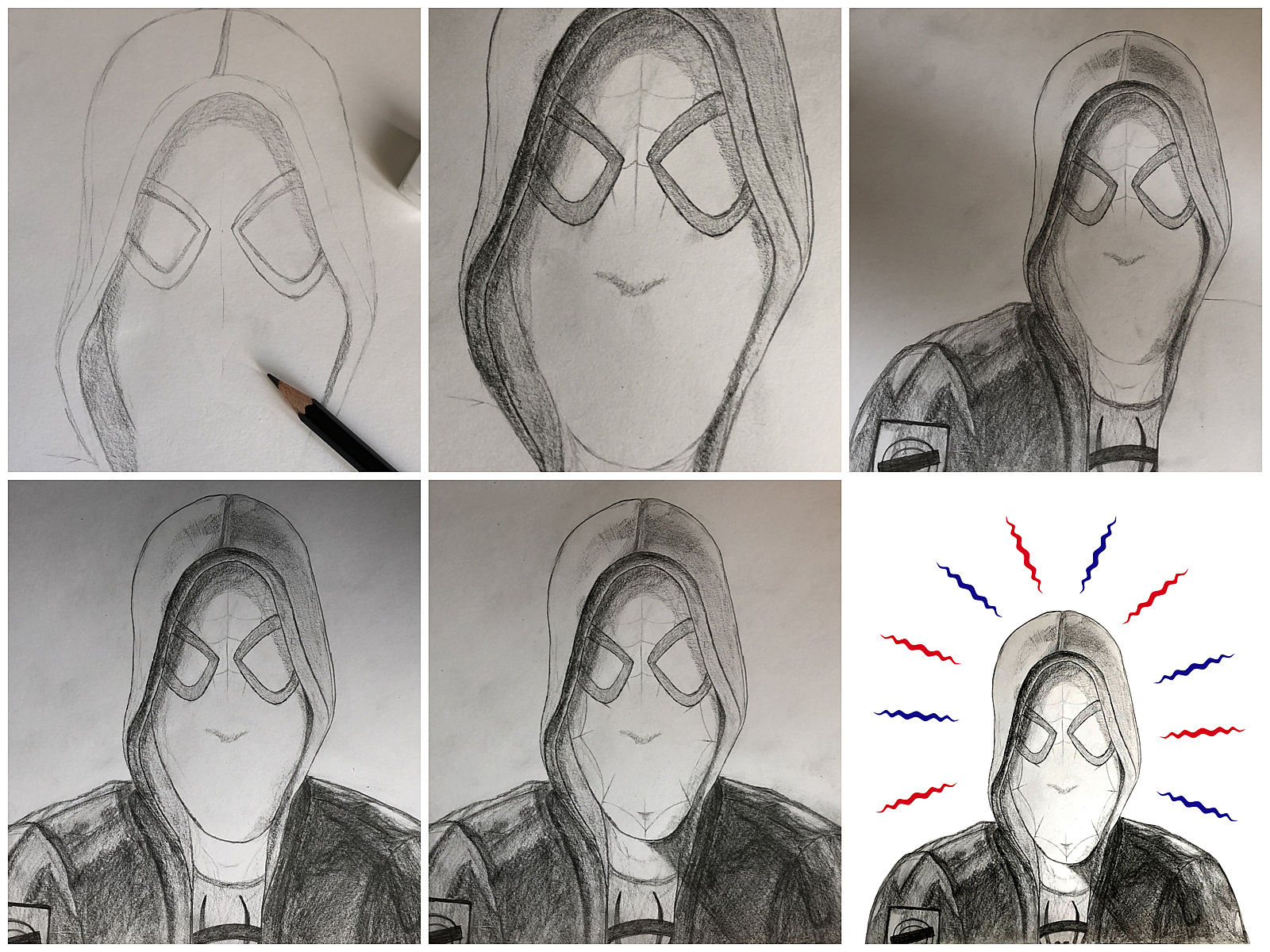 Spider-Man Into The Spider-Verse Drawing Pics
