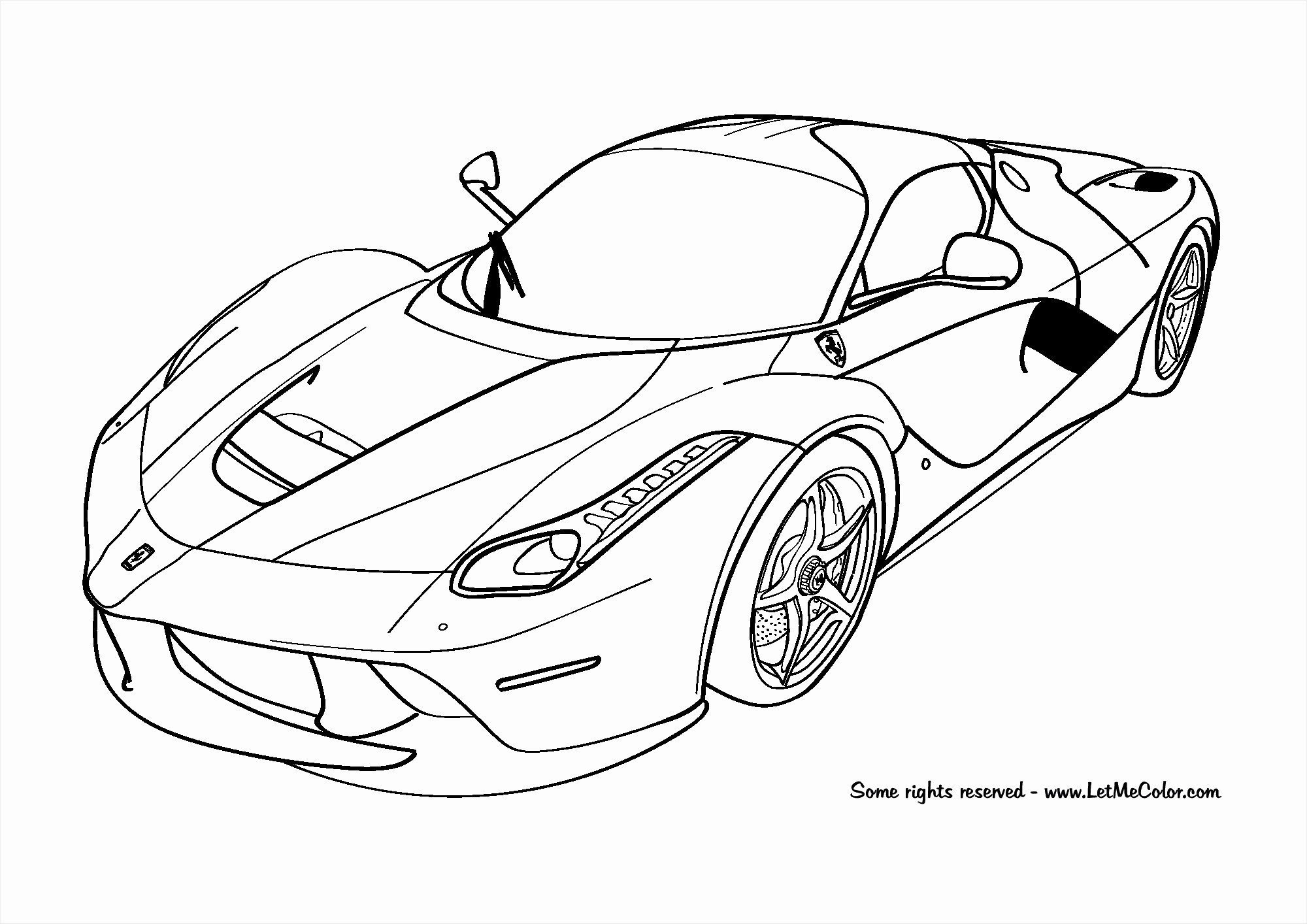 Sport Car Drawing Realistic
