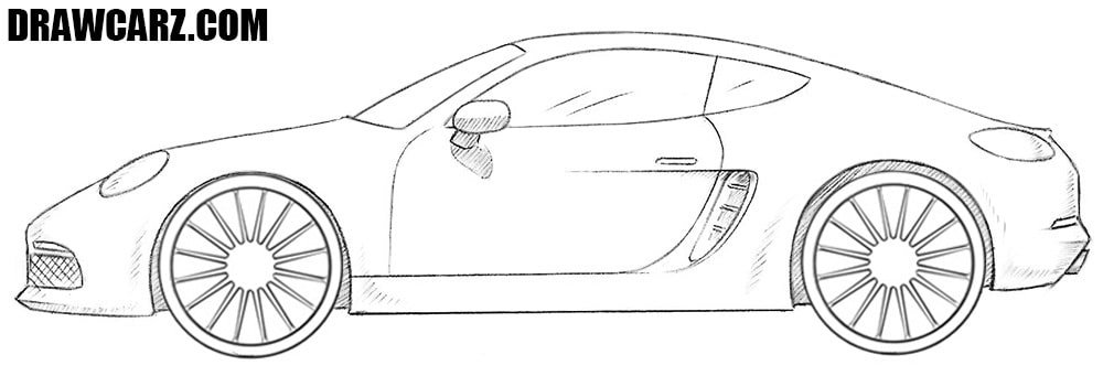Sport Car Drawing