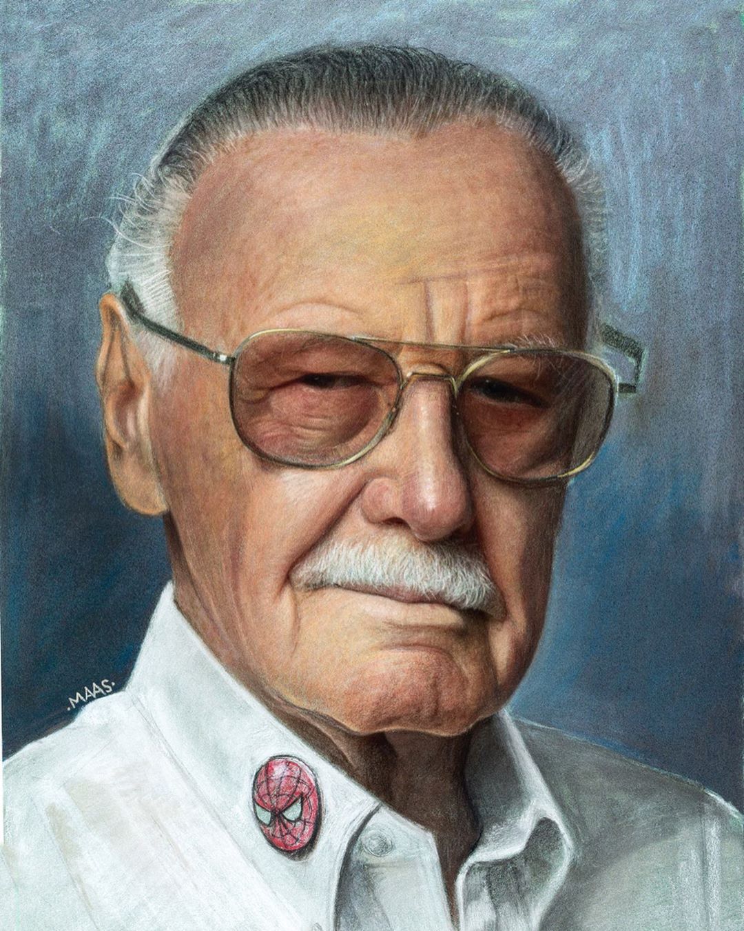 Stan Lee Drawing