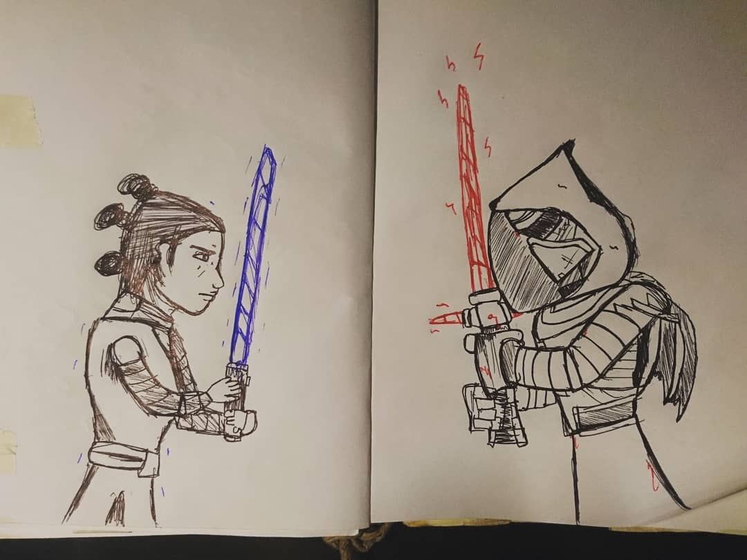 Star Wars The Rise of Skywalker Drawing Photo