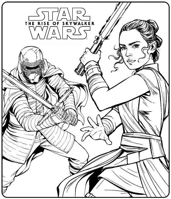 Star Wars The Rise of Skywalker Drawing Picture