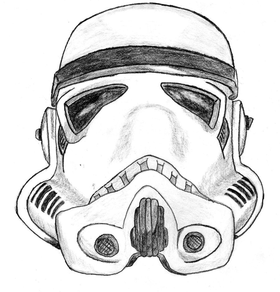 Stormtrooper Drawing Art
