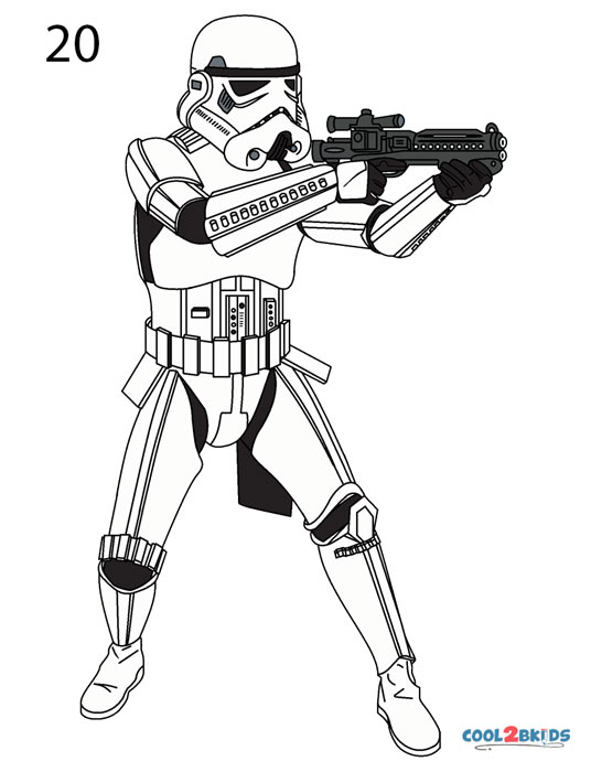 Stormtrooper Drawing Pic