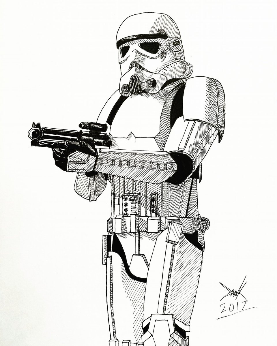 Stormtrooper Drawing Picture