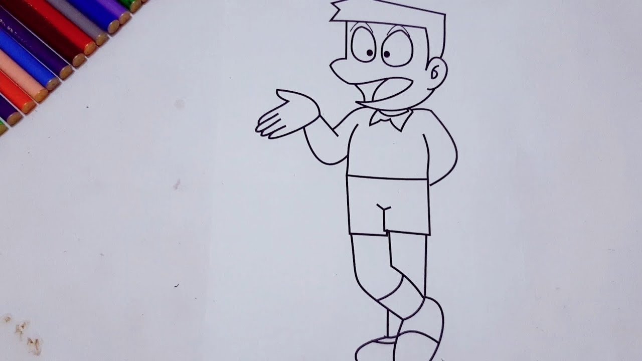 Suneo Drawing Pic