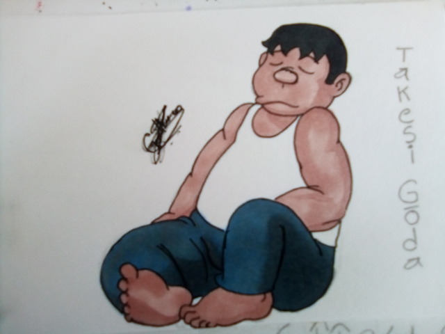 Takeshi Goda Drawing Photo