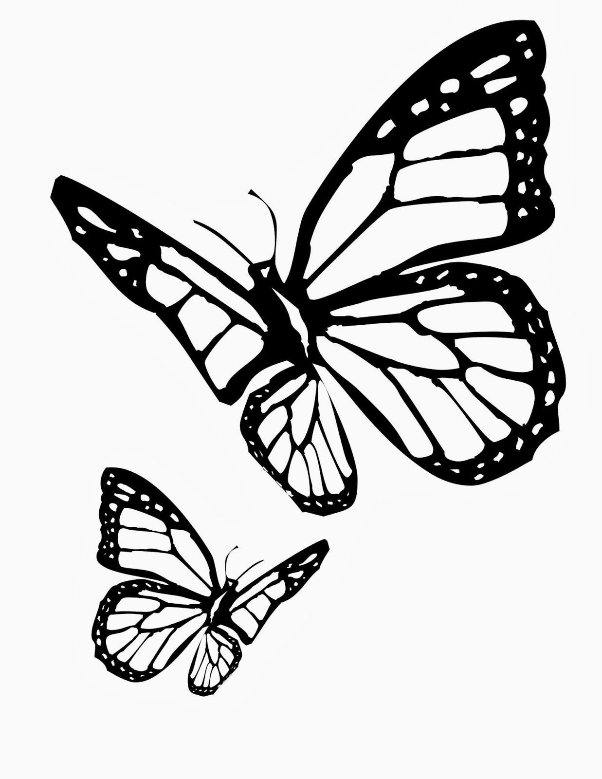 Tattoo Butterfly Drawing Beautiful Image - Drawing Skill