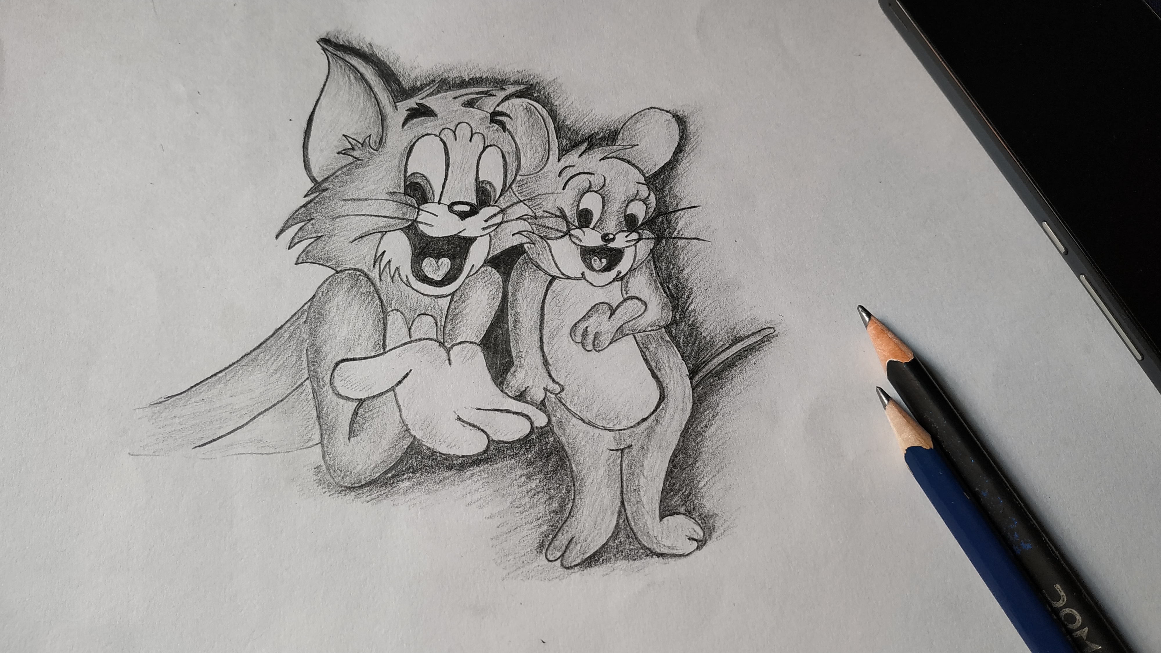 Tom & Jerry Drawing