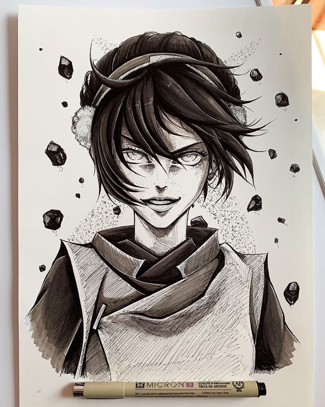 Toph Beifong Drawing