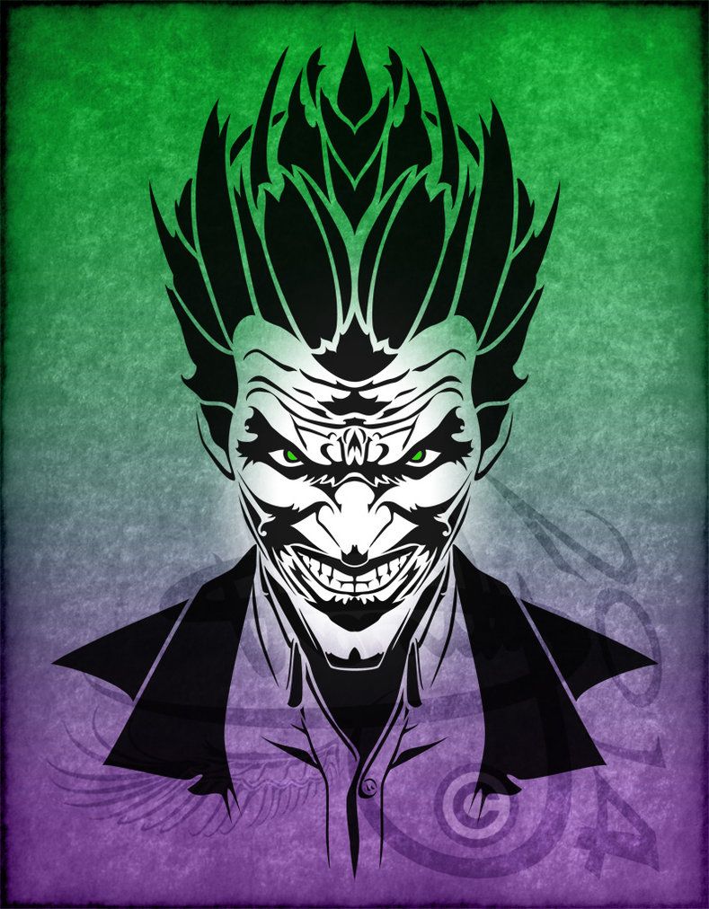 Tribal Joker Drawing Picture