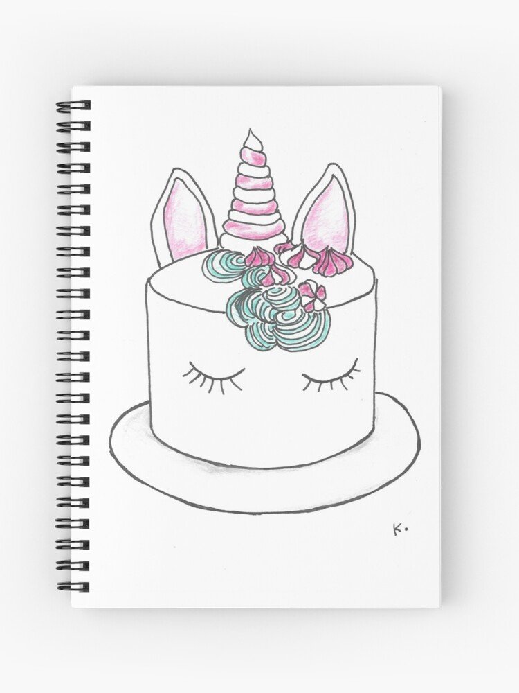Birthday cake sign pencil sketch Royalty Free Vector Image