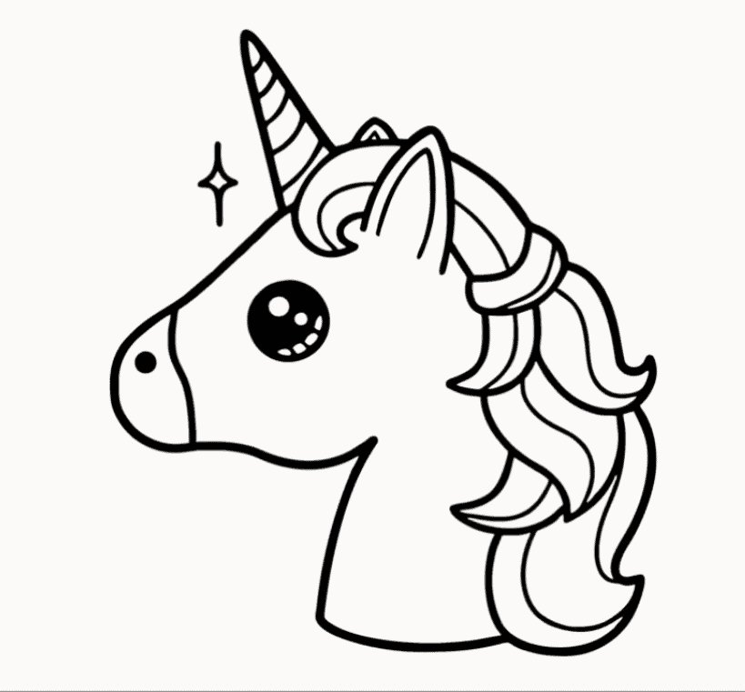 Unicorn Drawing Pic