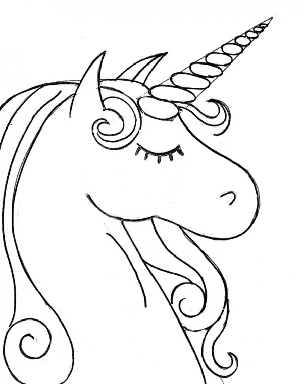 Unicorn Drawing Pics