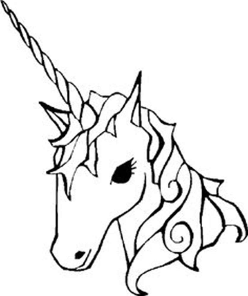 Unicorn Drawing Sketch