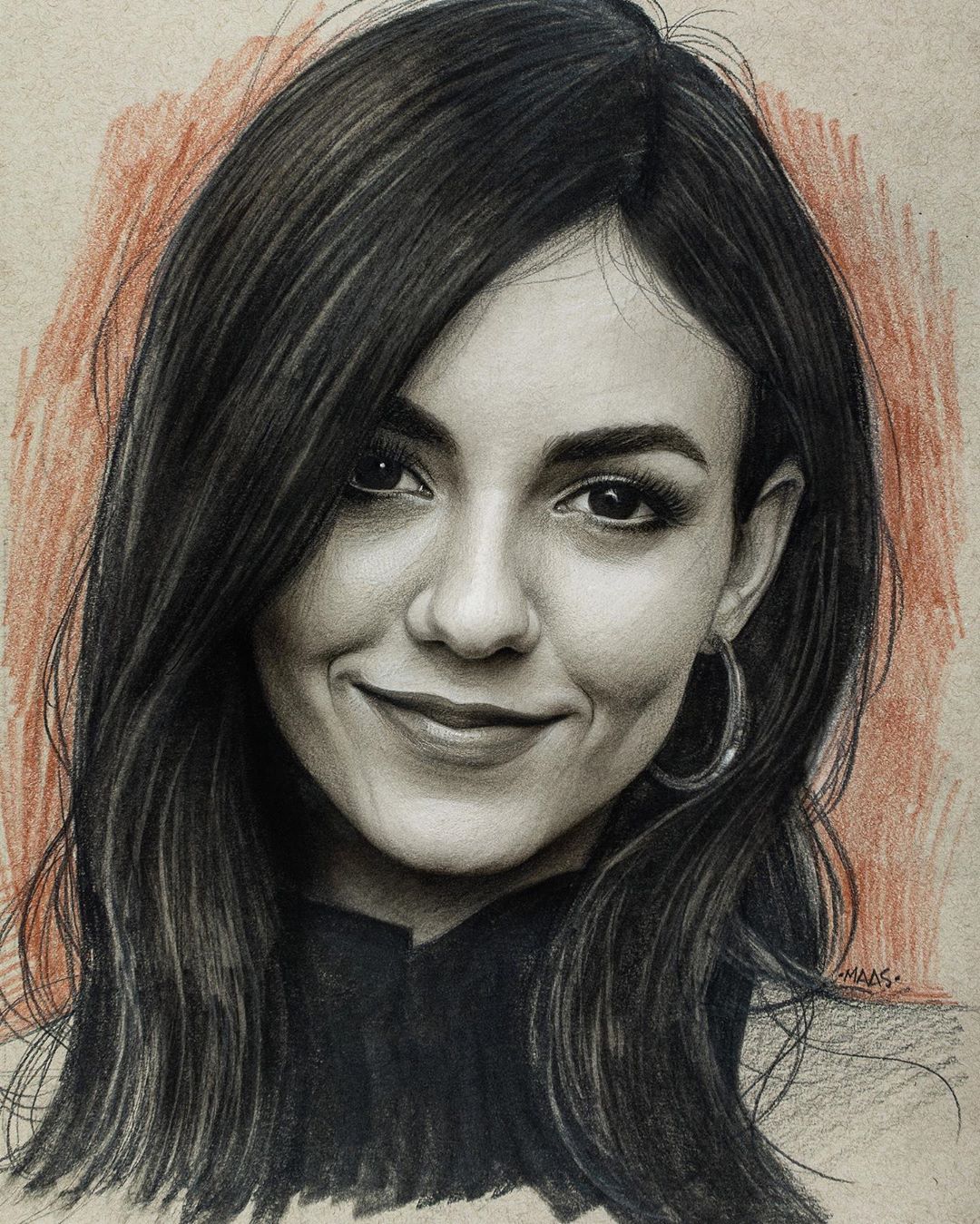 Victoria Justice Drawing