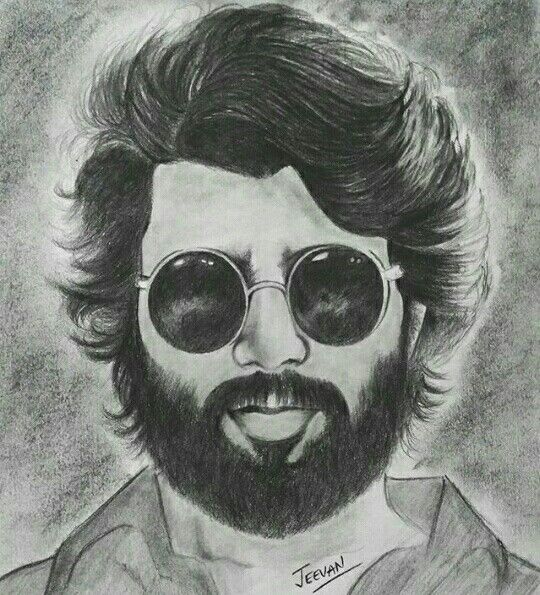 Vijay Deverakonda Drawing Beautiful Image