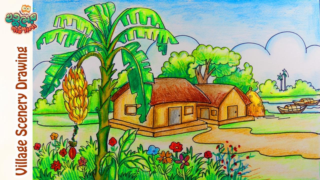 Village Drawing Photos