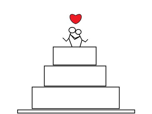 Wedding Cake Drawing Images