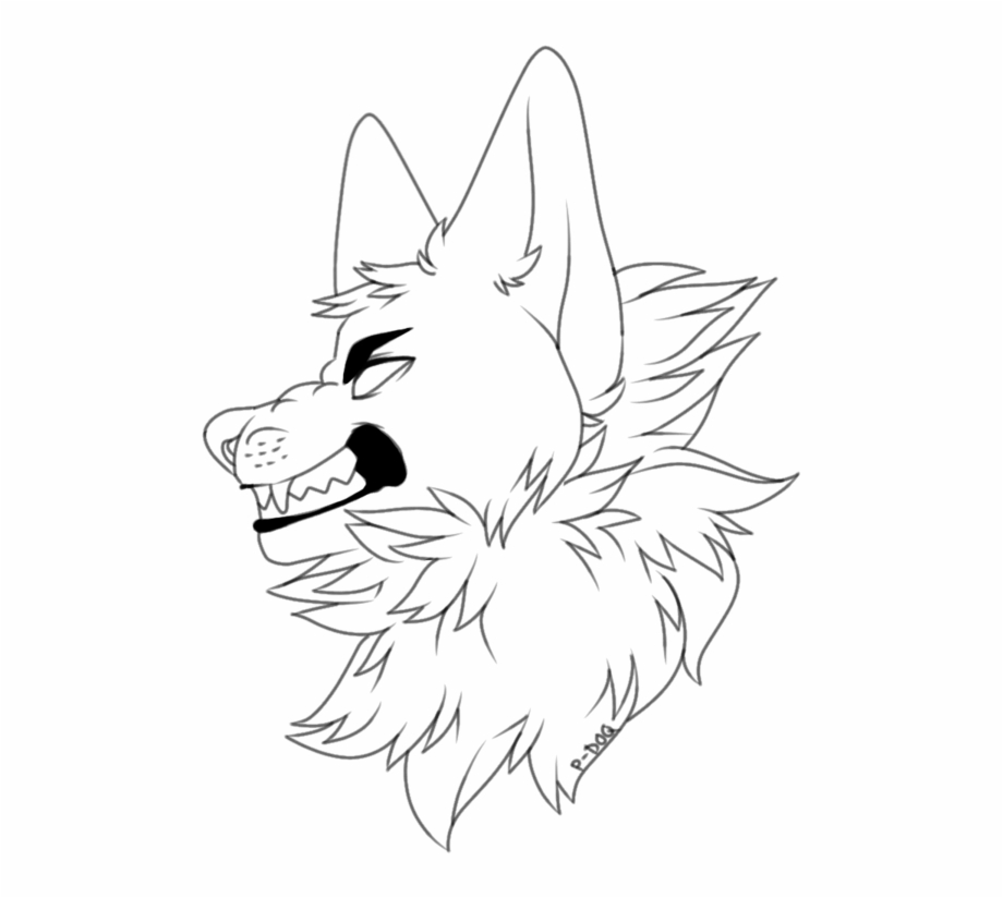 Premium Vector  Wolf head vector sketch illustration