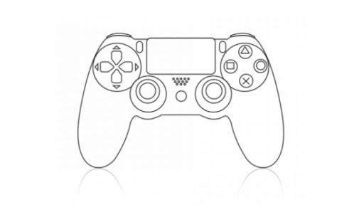 Xbox Controller Game Drawing Picture