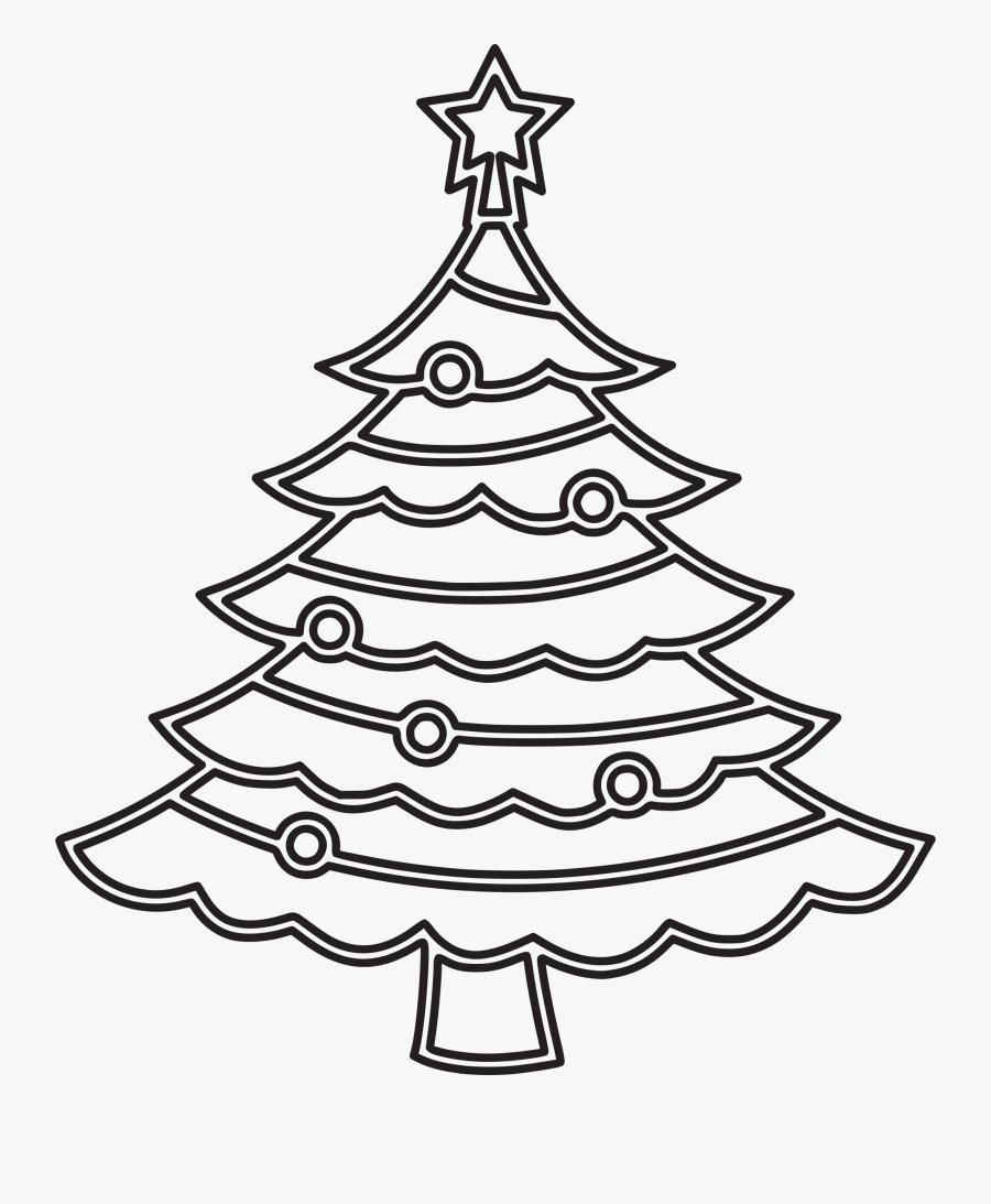 Xmas Tree Drawing Image