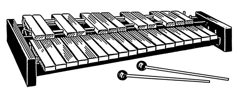 Xylophone Art Drawing