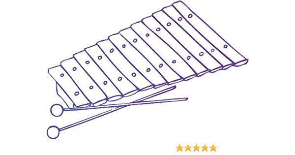 Xylophone Drawing Image