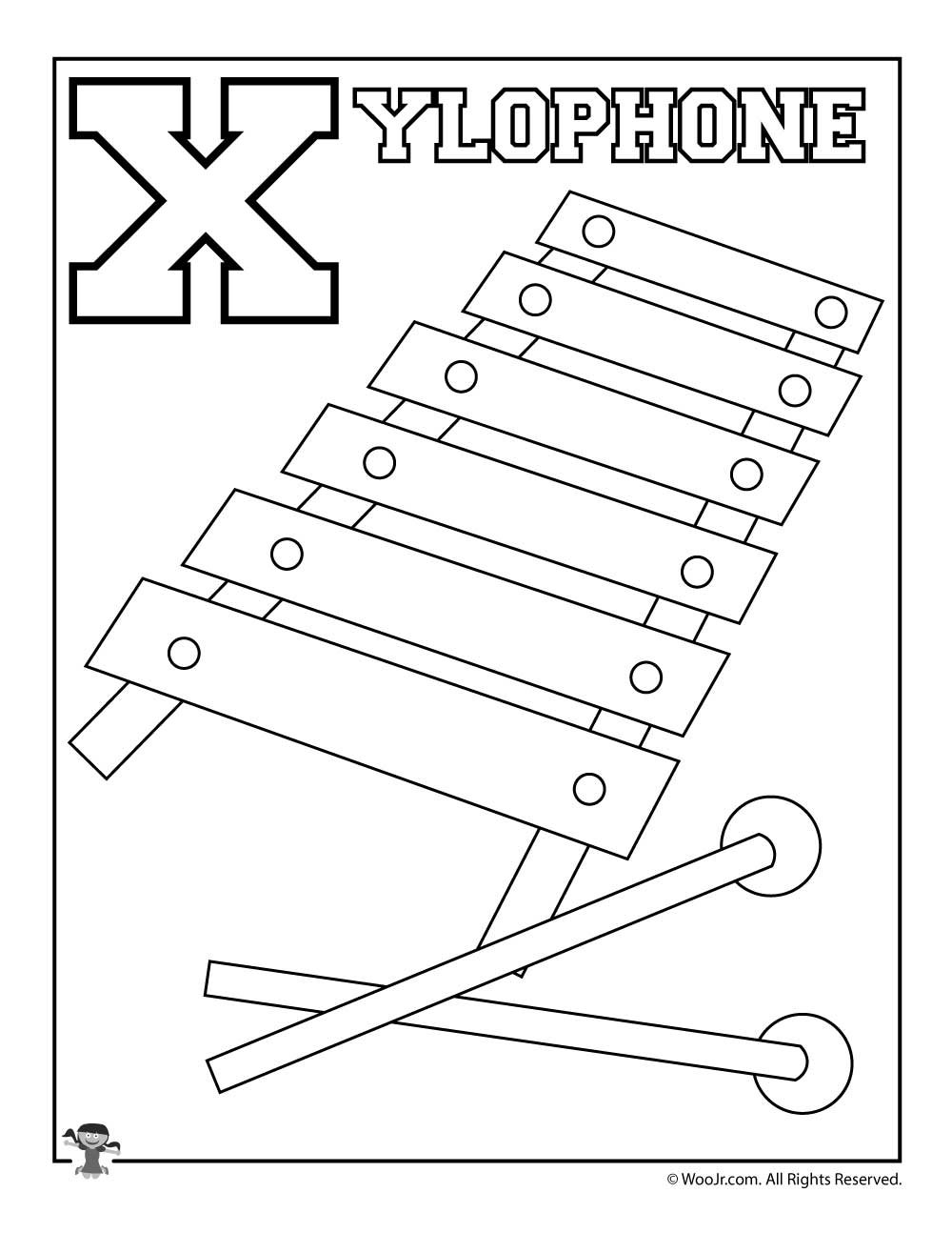 Xylophone Drawing Pic