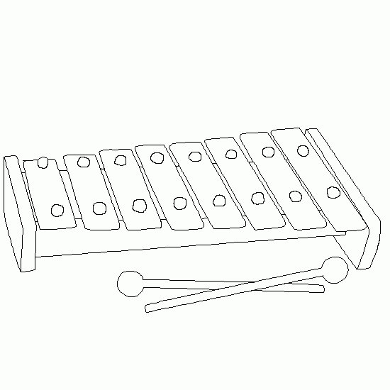 Xylophone Drawing Picture