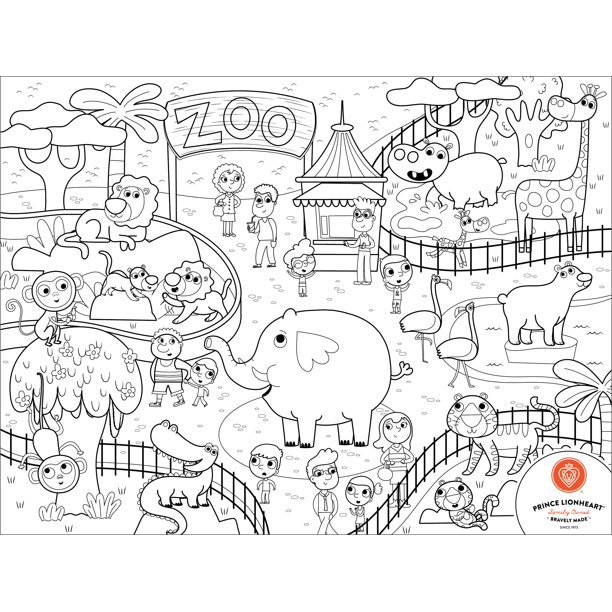 Zoo Drawing Picture