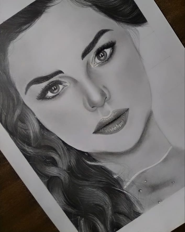 Demi Rose Model Drawing