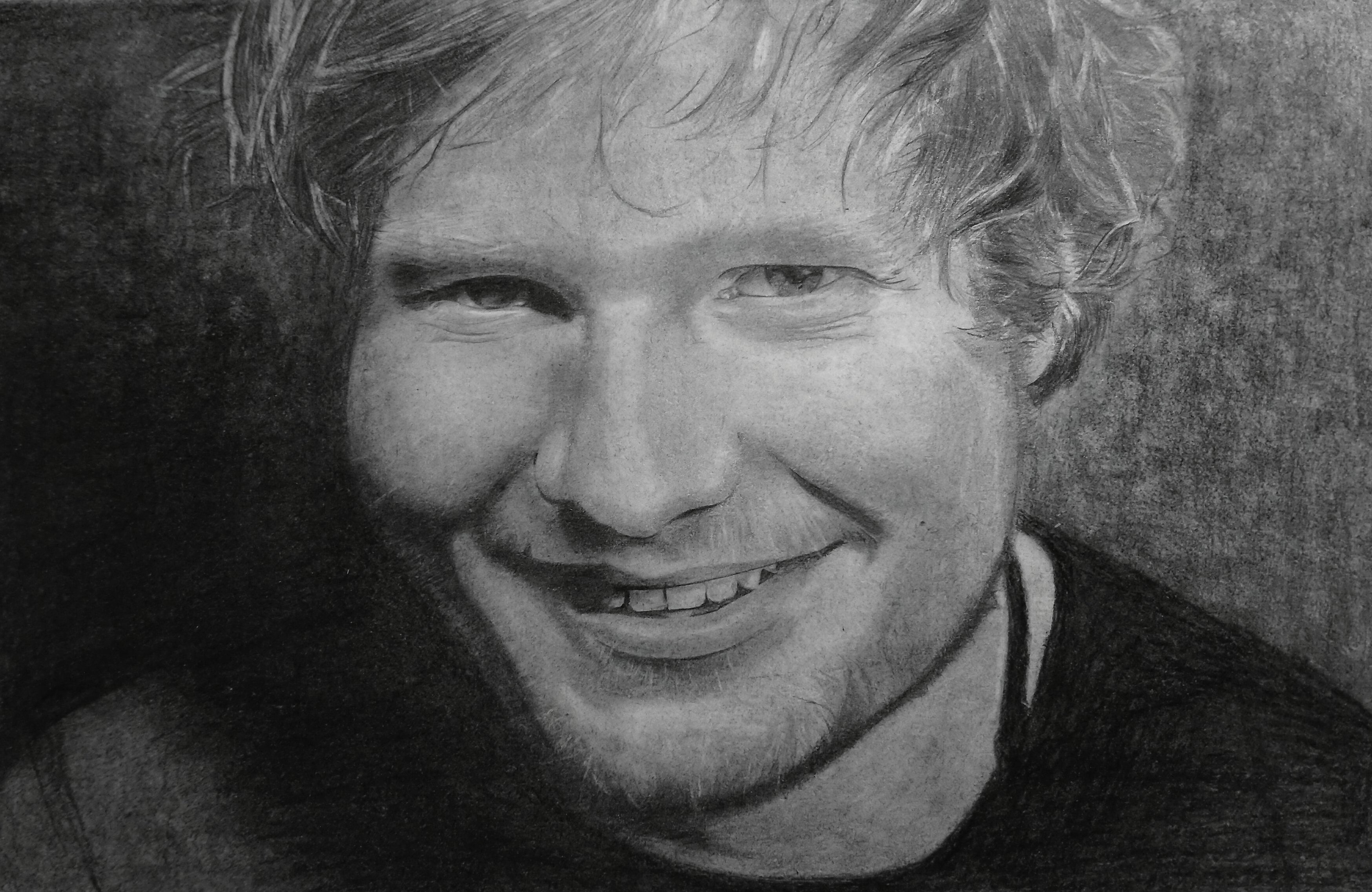 Ed Sheeran Pencil Drawing