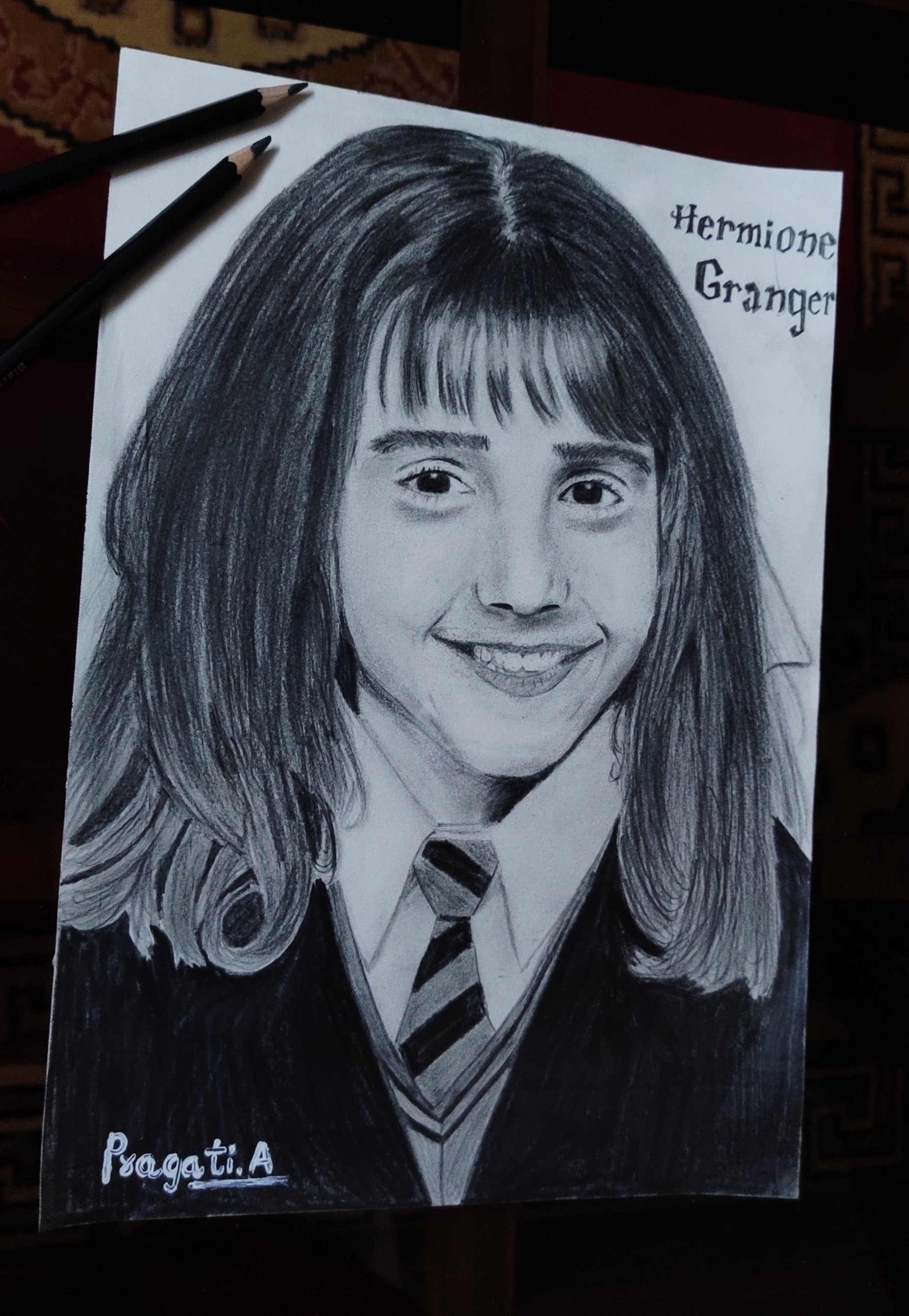 Hermione Granger – The Brightest Witch Of Her Age Drawing